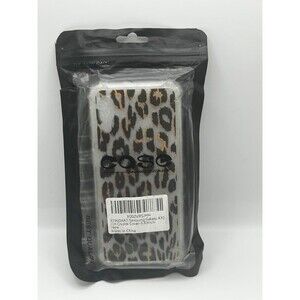 Samsung Galaxy A10 Leopard Print Clear Case Slim Shockproof Cover 5.83 Inch